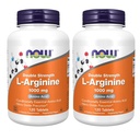 Nyt Foods Arginine 1000mg, 120 tabs (paketti 2)