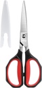 LIVINGO Kitchen Shears Heavy Duty: Ruoanlaitto Sakset Astianpesukone Safe Come Apart Sharp Taottu ruostumaton teräs Lapa Utility Food All Purpose for Cutting Populary Chicken Meat Bones Vihannes, 8.5 tuumaa