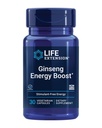 Life Extension Ginseng Energy Boost, Energy Support, Terve Stress Management, Gluteeniton, ei-GMO, Kasvissyöjä, 30 kapselia