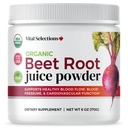 100% Organic Beet Root Juice Powder, Korkein puhtaus ja Potenssi, USA Kasvanut, Superior Beet Drying Technology, Maksimi Typpioksidi Boost for Cardio Support and Athletic Performance
