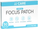 JJ CARE Focus Patch - pakkaus 50 All-Natural Focus Plus Patchs aikuisille, tukea keskittymistä, keskittyä ja muistia 50 päivää tarjonta aivojen Patch