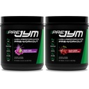 Pre JYM Grape Candy Pre workout Powder 30 tarjoilut & musta kirsikka maku 30 tarjoilut Bundle