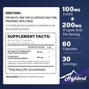 CoQ10 100 mg + R-lipoiinihappo 200 mg/annos, 1 kuukauden tarjonta, jopa 5X parempi imeytyminen, R-lipoiinihappo/CoQ10-lisä sydämen terveyteen ja kognitiivisiin terveys-60-kapseleihin