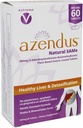 Azendus Natural SAM-e maksan terveys 60 Count, 400mg, 1 Suositeltava muoto, puhdas, luonnollinen, vakaa, farmaseuttinen luokka sama, nopea imeytyminen