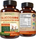 Glukosamiini Chondroitin MSM Turmeric & Boswellia Supplement 