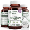 Natural Nutra Elemental Kalium Glukonaatti 99 mg Ravintolisä ...