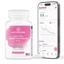 Natureland 40 Count, 600mg Boric Acid Vaginal Suppositories, Made in USA, Palauta pH Balance and Lease Dryness, Odors, Itchiness, ja vastuuvapauden, Tuki Intimate Health (40 Count (Pack of 1))