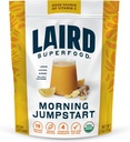 Laird Superfood Morning Jumpstart Powder Drink Supplement, Lemon, Lucuma, Ginger ja Cayenne Cleanse, Organic, 2.7 Oz Bag, 1 pakkaus