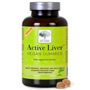 NEW NORDIC Aktiivinen maksa Gummies, Milk Thistle, Artisokka & Turmeeric Supplement, luonnollinen persikka mango maku, sokeriton & Vegan, 60 Lukumäärä (Pakkaus 1)