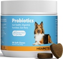 Probiootit koirille digestiivinen entsyymejä, probiootteja ja prebiootteja, tukea Gut Health, digestiivinen terveys, Gut Flora ja ripuli, Dog Probiootti Chews varten Immuunijärjestelmä(Chicken Chews, 90ct)