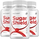 Sugar Shield Supplement, Sugar Shield Pills, Sugar Shield Extra Strength Formula, Sugar Shield Advanced Formula Kapselit, Sugar Shield Natural Pills (3 pakkaus - 180 kapselia)