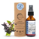 Organic Elderberry Mist (Sambucus Nigra) Liquid Extract Extra Strength Immuuni Boost lapsille ja aikuisille Korkea Flavonoid tasot, helppo imeytyminen, ei-GMO, Vegan 120-päivä tarjonta