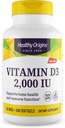 Terve alkuperä D3-vitamiini, 2000 IU, 240
