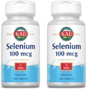 KAL 100 Mcg Selenium Hiivaton tabletti, 100 kreivi