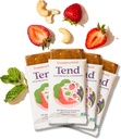 Tend Daily Best Prenatal Vitamiini Bar, valmistettu orgaanisia ainesosia raskaana ja synnytyksen jälkeen äidit, sisältää DHA, D-vitamiini, B, Koliini, Folate - Mansikka Patch (4ct)