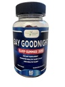 Sano Goodnight Melatoniini Gummies - Melatoniini 2mg, Passionflower, voi edistää tervettä uni sykli, ei-luontoaines, Luonnollinen ainesosat, voi auttaa rauhoittaa ja rentoutua kehon, 60 Gummies
