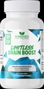 Rajaton aivojen Boost (60 caps) - Muisti, Focus, Mental Clarity - Nootropics Scientific Formula for Enhancer Performance, Super Ginkgo Biloba, St John Wort Extract, DMAE
