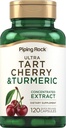 Piping Rock Turmeric ja Tart Cherry kapselit 