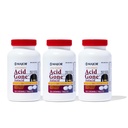 Major Acid Gone Extra Strength Antasidit Pureskeltavat tabletit - Anti-Acid Relief - Acid Reflux Medicine aikuisille - Vatsavaivat, happo ruoansulatushäiriöt ja närästyksen lievitys - Long-Lasting - 100 Count (3 Pack)