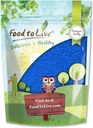 Ruoka Live Blue Spirulina Powder, 4 Ounces ... Pure Raw Blue-Green Algae Extract, Kosher, Vegan, Ei-Ir säteily, Rich in Phycocyanin, Great for Juices, Smoothies, Shakes, Drinks, ja elintarvikkeiden väritys