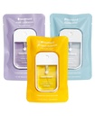 Touchland Power Mist Hydrating Hand Sanitizer Spray, Blossom Trio Set (Laventeli, Vanilla, Sadevesi), 1 FL. OZ. Matkan koko (Set of 3)