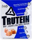 Body Nutrition, Trutein Protein Powder, Breakfast Shake, Aterian korvaaminen, ja Pre ja Post Treout Recovery Drink Mix, 25 gramman proteiini, suolattu karamelli, 34 gramman näyte