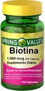 Spring Valley - Biotin 1000 mikrog, 150 tablettia