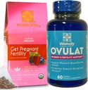 Secrets Of Tea Hedelmällisyys Solmio - Hedelmällisyys teetä ja hedelmällisyys täydentää naisille, Prenatal vitamiineja inositoli, Vitex ja Folate auttaa tukemaan Hormoni Balance naisille