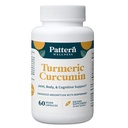 Pattern Wellness Turmeric Curcumin ... 1300mg... 95% Curcuminoidit BioPerine® Black Pepper...