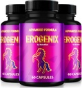 (3 pakkaus) Erogenix-kapselit, avaa maksimitehosi, kaikki Natural Supplementistä tukemaan pitkäikäistä energiaa ja yleistä terveyttä, viralliset Ero Genix-arvioinnit (180 kapselia)