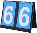 Portable Table Keeper, Easy Flip Indoor / Outdoor tulokset Counter pisteytysjärjestelmä pöytätennis koripallo Jalkapallo Jalkapallo Baseball ja enemmän(2 Digit)