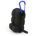 CASEMATIX Astma-inhalaattorin haltija Case sopii kahteen tavanomaiseen pelastusinhalaattoriin, joissa on Lanyard ja Clip on Keychain Carabiner, sisältää Astma-tapauksen vain