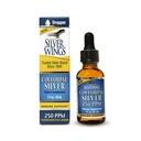 Natural Path Silver Wings Kolloidinen Silver Liquid - Enhanced Immuuni tuki täydentää - 250ppm (1250 mcg) - 1oz Dropper