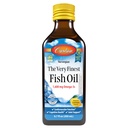 Carlson - Erittäin Finest Fish Oil, 1600 mg Omega-3s, Liquid Fish Oil Supplement, Norwegian Fish Oil, Wild-Caught, kestävästi Lähde: Fish Oil Liquid, Sitruuna, 200ml, 6,7 Fl Oz