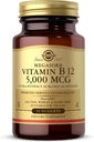 Solgar-vitamiini B12 5000 mikrog - 30 niggets - edistää hermoston terveyttä - ei-muuntogeenisiä organismeja, vegaanisia, Gluteenittomia ja maitotuotteita - 30 tarjoilua