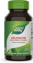 Luonnon Way Selenium, ei-hiivan lähde, voimakas antioksidantti, 100 kapselia (Pakkaus toukokuussa Vary)