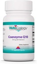 Nutricology Coenzyme Q10 täydennysosa - C-vitamiini, Heart Health, CoQ10 50 mg, Ubikinoli, antioksidantti, kasvissyöjäkapselit - 75