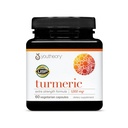 Youtheory Turmeric Extra Strength - 1000 mg - Tukee aivoja, lihasten ja yhteinen terveys* - Sisältää Bioenhancers, Curcuminoidit ja kasvisuutteet - USP Varmennettu - 60 kasvissyöjä kapselit (30 päivän toimitus)