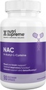 Nutri- Supreme NAC (N-Asetyyli-L-Cysteine) 600mg Ravintolisä Kasvissyöjäkapselit, maksan tuki, immuunituki