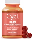 PMS Tuki Gummies for Women - Chasteberry täydennysosa Hormoni Balance & Menstrual Cramp Relief - 60