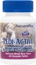 NaturesPlus Pedi-Active LECI-PS, DMAE Complex - 60 purutablettia - Mixed Berry Flavor - Childrens Pureskeltava lisäravinteet, edistää aivojen terveyttä, keskittyä - kasvissyöjä, Gluteeniton - 30 tarjoilua
