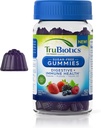 TruBiotics Probiotics Gummies prebiootit ja D3-vitamiini, sokeriton Gummy for Men & Women's Ruoansulatus-ja immuuniterveyden, tukee sääntöjenmukaisuus & auttaa lievittää Minor Vatsan häiriö, 50 Gummies