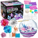 Original Stationery Crystal Growing Kit - Unicorn Terrarium, 6.3 x 5.8 in, Multicolor - STEM Science & Craft Kits lapsille ikä 7-12 - Kasvata oma kristalli puutarha Magic Rocks & Flower Charms