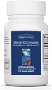 Allergia tutkimus ryhmä D3-vitamiini täydellinen - D3-vitamiinia ja K2-lisä, Daily Balance, kanssa A-vitamiini, DeltaGold tokotrienoleja, Korkea Potency, Veggie Softgels - 120