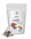 Maksa Detox Yrtit - LIVER DETOX HERBAL TEA, 14 päivää - juuri ja voikukan teetä, maksan tuki tee luomu, maksa detox tee kofeiiniton, maksan puhdistus detox & korjaus yrttitee, 1 pakkaus 14 pussia