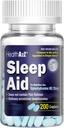 HealthA2Z Unilääke 200 Caplets . Difenhydramiini HCl 25 mg.