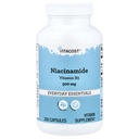 Vitacost Niacinamidi (Vitamin B-3) - Ei flush Niacin - 500 mg - 200 kapselia