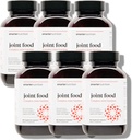 SMARTERNUTRITION Joint Food - Koko elintarvikkeiden yhteinen täydennys tukea voitelu ja liikkuvuus - muotoiltu Collagen tyyppi II, MSM, C-vitamiini, kurkuma, bromaiini - 6 pakkaus[180-päivä toimitus]