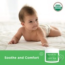 Hyland's Baby Organic Chest Rub, Soothe ja Comfort, Luomu Laventeli, Piparminttu, ja kamomilla Flower Oil, Safe and Gentle, Dermatologist Tested, 1.76 Oz, Imeväinen (Pack of 2)