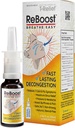 ReBoost Breathe Easy Decongestion Nenän sumutus Nopeasti toimiva kylmän ja flunssan oire Relief Natural Homeopaattiset ainesosat Ohje rauhoitu ruuhka, päänsärky ja nenän paine - 0,68 oz